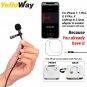 Dual Lavalier Microphone - Interview Microphone - 2 Podcast Microphone Pack -...