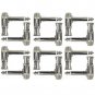 GLS Audio Pedal Board Kit DIY Patch Cables Cords - 15ft Cable with 12 Right A...
