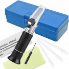 Brix Refractometer with ATC Refractometer Hydrometer for Wine Supplies,Beer W...