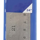 Alvin R590-24 24" Flexible Stainless Steel Ruler 24"
