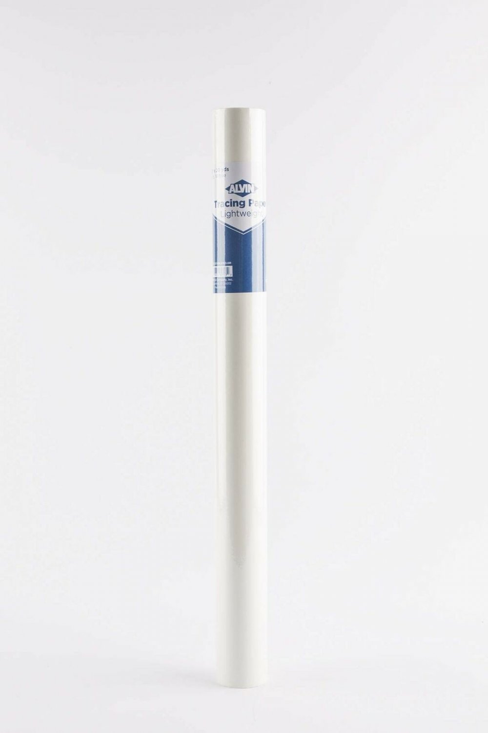 Alvin Lightweight White Tracing Paper Roll 18 inches x 20 yards 55W-C