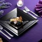 300 Plastic Silverware Set, Silver Plastic Cutlery Set, Disposable Silverware...