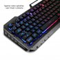 Gaming Keyboard and Mouse Combo,SADES Gaming Mouse and Keyboard,Wired Keyboar...