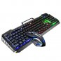 Gaming Keyboard and Mouse Combo,SADES Gaming Mouse and Keyboard,Wired Keyboar...