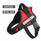 pawshoppie Real Reflective Service Dog Vest Harness 2 Free Removable Service ...
