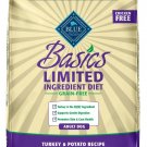 Blue Buffalo Basics Limited Ingredient Diet, Grain Free Natural Adult Dry Dog...