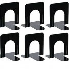 Bookend Supports - Business Source - Black (6 Pairs, Small) 6