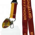 Harry Potter Gryffindor Lanyard With 3D Metal Charm ID Card Holder And Sticker
