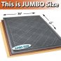 iPrimio Cat Litter Mat with Plaid Design – Anti-Slip Jumbo Size 42 x 36 inche...