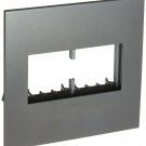 PASS & SEYMOUR AWP2GMG4 Adorne, 2 Gang, Magnesium Wall Plate