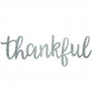 Thankful Word Galvanized Metal Wall Decor