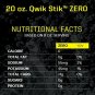 Sqwincher 060107-GR Zero Qwik Stik Powder Pack, Grape, 5.41 oz. Powder Sticks...