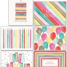 Watercolor Bulk Birthday Cards Assortment – 48pc Bulk Happy Birthday Card wit...