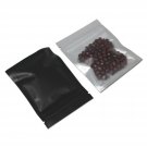 100 Pcs Resealable Clear Front Mylar Foil Food Storage Bags Heat Seal Smell P...