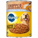 Pedigree Canned Dog Food 22 Ounces Chicken, Beef & Liver Pack of 12