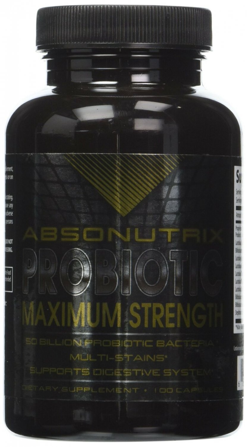 Absonutrix Probiotic Maximum Strength 50 Billion Per Capsule Multi-strain