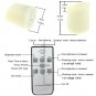 NEW VERSION&atilde;��Timer&atilde;��Flickering Flameless LED Tea Light Candles,9-Batteries Incl...
