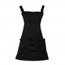 Nanxson Women Bib Apron Multi Function Salon Work Apron with Tool Pockets CF3...