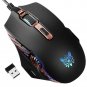 ONIKUMA Wireless Gaming Mouse [6000 DPI] [Rechargeable] Computer USB Mice- Ac...