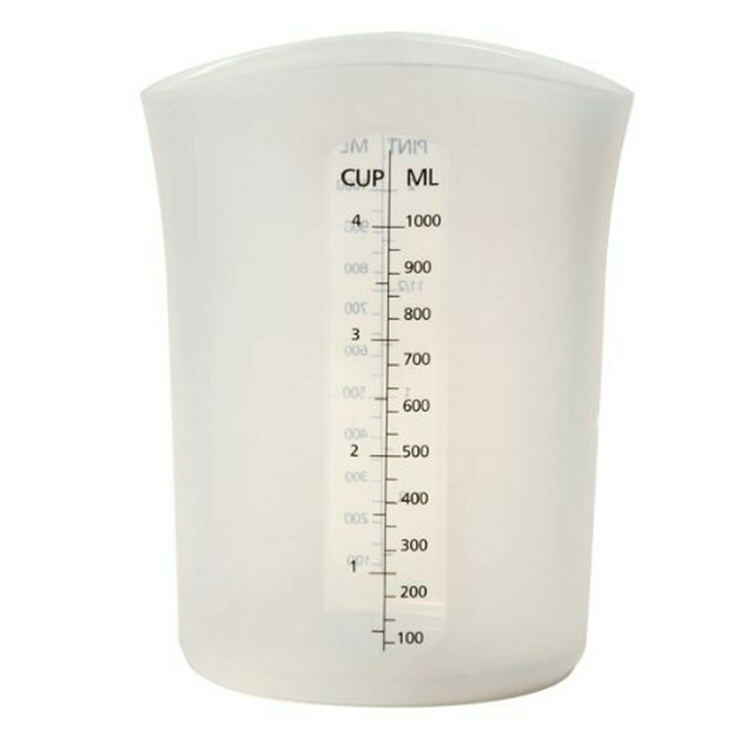 Norpro Silicone Measuring Stir and Pour Measure 4 Cups, Flexible, Dishwasher ...
