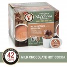Victor Allen Coffee, Milk Chocolate Hot Cocoa Single Serve Cups, 42 Count