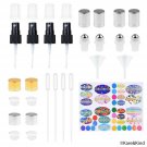 Replacement Caps and Fine Mist Sprayer for Essential Oil Bottles - 4X Fine Mi...