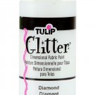 Tulip 16065 Dimensional Fabric Paint 4oz Glitter Diamond