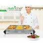 NutriChef 3 Buffet Warmer Server - Professional Hot Plate Food Warmer Station...