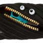 ZIPIT Grillz Big Pencil Case, Black Jumbo Pencil Case