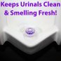 Long Lasting Urinal Screen and Deodorizer with Non-Para Block 12 Pack. Univer...