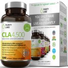 Purity Labs CLA 4,500 Safflower Oil Number One Natural Weight Loss Fat Burner...