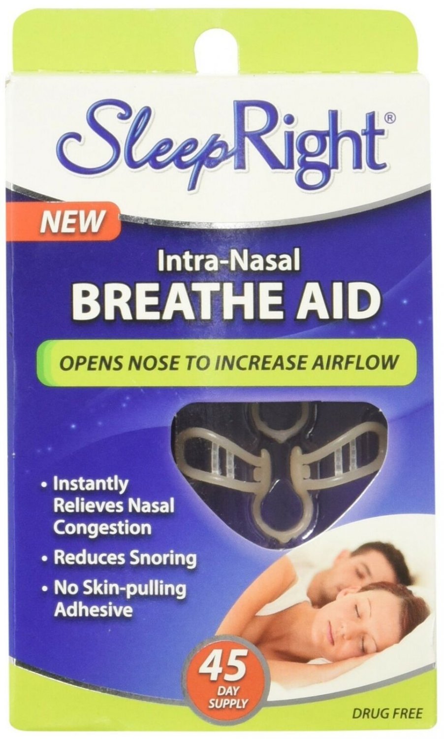 Splintek Intra-Nasal Breathe Aid, 45 Day Supply One Pack