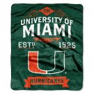 The Northwest Company Officially Licensed NCAA Jackets Label Plush Raschel Th...