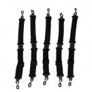 RDEXP Sports Black Eyeglasses Glasses Strap Holder with Push Button Buckle Pa...