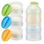 Simba Twist-Lock Stackable Formula Dispenser and Snack Containers 1 Pack