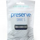 Preserve Five Blade Replacement Cartridges for Preserve Shave Five Recycled R...