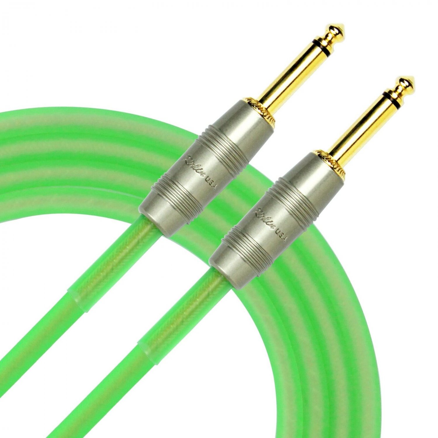 Kirlin Cable IM-201PRG-20/GRF - 20 Feet - 1/4-Inch Straight Premium Instrumen...