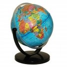 Political World Globe Desktop Stand, Office And School Swivel Rotating 7" Tal...
