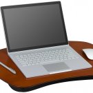 LapGear XL Executive Wood Lap Desk - Mahogany (Fits up to 17.3" Laptop) - Sty...