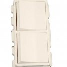 Leviton 5641-W 15 Amp, 120/277 Volt, Decora Single-Pole / 3-Way AC Combinatio...