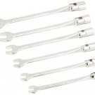 Cal Hawk Tools ACWSW6M 6 Pc Flex Combo Wrench/Socket - Metric Mm