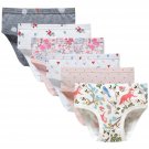Baby Soft Cotton Underwear Little Girls'Briefs Toddler Undies (Pack of 6)