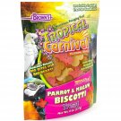F.M. Brown's Tropical Carnival Biscotti Biscuit Training Treat for Parrots an...