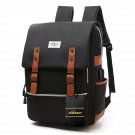 Vintage Laptop Backpack, Canvas College Backpack School Bag Fit for 15 Inch L...