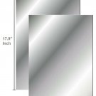 Q-Bics Flexible Mirror Sheets | Mirror Stickers 11.9" X 17.9'' Inch Soft Non ...