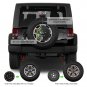Spare Tire 3rd Third Brake Light Lamp for Jeep Wrangler JK TJ LJ YJ CJ 1997-2...