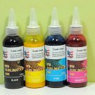INKXPRO 4 X 100ml Professional True Color Sublimation Ink Refills for C68 C88...