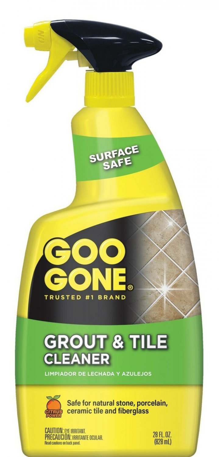 Goo Gone Grout & Tile Cleaner - 28 Ounce - Removes Tough Stains Dirt Caused B...