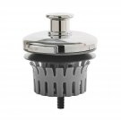 Drain Strain Clog Preventing Bathtub Drain Strainer | Fits 1.5" Wide x 1.25" ...