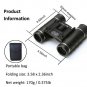 40x22 Compact Mini Binoculars for Adults, Small Lightweight High Powered Bino...